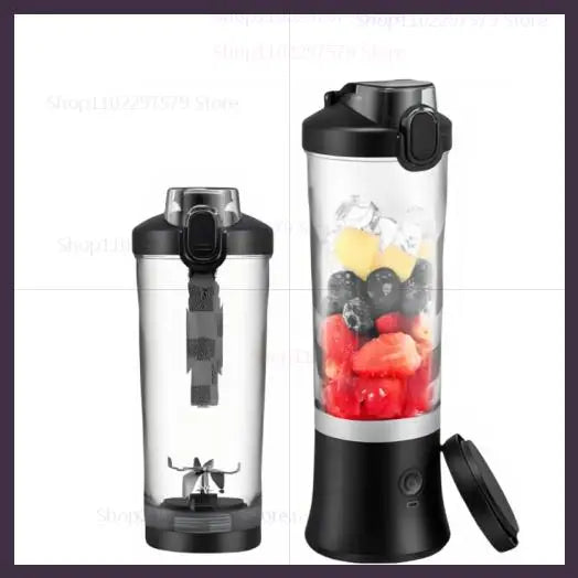 Electric Portable Blender 600ML Juicer Fruit Mixers USB Rechargeable Smoothie Juicer Cup for Shakes and Smoothies Mixer Machine